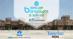 Desktop Screenshot of drupalcampbangalore.org